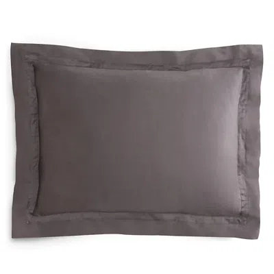 Matouk Nocturne King Sham In Charcoal