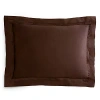Matouk Nocturne King Sham In Chocolate