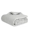 Matouk Nocturne Sateen Quilt, Full/queen In Silver