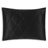 Matouk Nocturne Quilt Boudoir Sham In Black