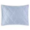 Matouk Nocturne Quilt Boudoir Sham In Hazy Blue