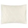 Matouk Nocturne Quilt Boudoir Sham In Ivory