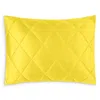 Matouk Nocturne Quilt Boudoir Sham In Lemon