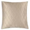 Matouk Nocturne Sateen Quilted Euro Sham In Neutral