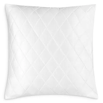 Matouk Nocturne Sateen Quilted Euro Sham In White