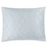 Matouk Nocturne Sateen Quilted King Sham In Blue