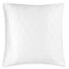 Matouk Nocturne Sateen Quilted Oversized Euro Sham In White