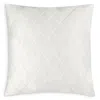 Matouk Nocturne Sateen Quilted Oversized Euro Sham In Bone