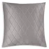 Matouk Nocturne Sateen Quilted Oversized Euro Sham In Gray