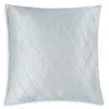 Matouk Nocturne Sateen Quilted Oversized Euro Sham In Pool