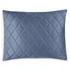 Matouk Nocturne Quilt Standard Sham In Steel Blue