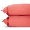 Matouk Nocturne 600 Thread Count Pillowcase In Coral