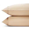 Matouk Nocturne Sateen Standard Pillowcase, Pair In Khaki
