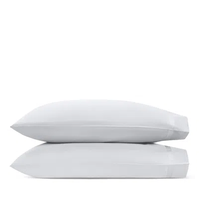 Matouk Nocturne Sateen Standard Pillowcase, Pair In White