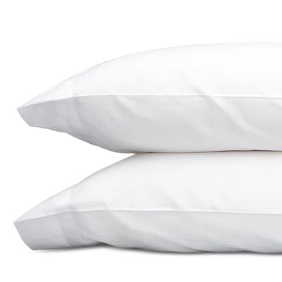 MATOUK NOCTURNE SATEEN STANDARD PILLOWCASE, PAIR,M212SCASWH