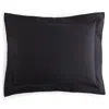 Matouk Nocturne Standard Sham In Black