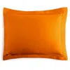 Matouk Nocturne Standard Sham In Tangerine