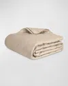 Matouk Nocturne Twin Quilt In Brown