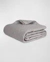 Matouk Nocturne Twin Quilt In Gray