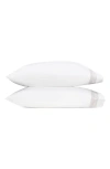 Matouk Ophelia 520 Thread Count Cotton Pillowcases In Dune