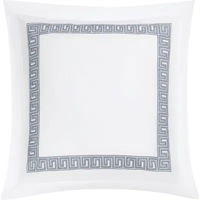 Matouk Ophelia Euro Pillow Sham In Blue
