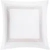 Matouk Ophelia Euro Pillow Sham In Pink