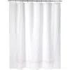 Matouk Ophelia Linen Shower Curtain In Pink