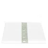 Matouk Ophelia Percale Duvet Cover, Full/queen In White