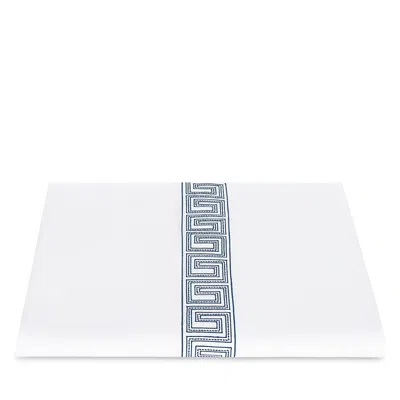 Matouk Ophelia Percale Duvet Cover, King In Indigo