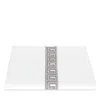 Matouk Ophelia Percale Duvet Cover, King In Mocha
