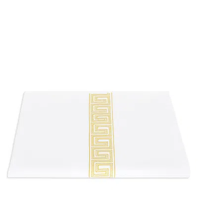 Matouk Ophelia Percale Duvet Cover, King In Yellow