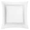 Matouk Ophelia Percale Euro Sham In White