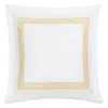 Matouk Ophelia Percale Euro Sham In White