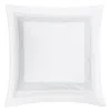 Matouk Ophelia Percale Euro Sham In White