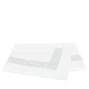 Matouk Ophelia 520 Thread Count Cotton Percale Flat Sheet In White