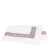 Matouk Ophelia Percale Flat Sheet, King In Red