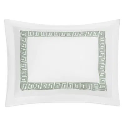 Matouk Ophelia Percale King Sham In Green