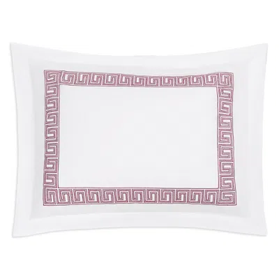 Matouk Ophelia Percale King Sham In Pink