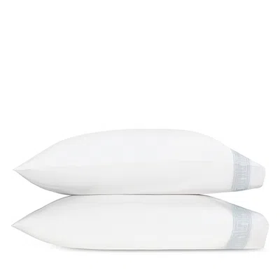 Matouk Ophelia Percale Pillowcase Pair, King In White