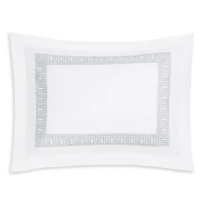 Matouk Ophelia Percale Standard Sham In White