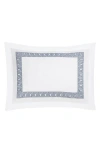 Matouk Ophelia Pillow Sham In Indigo