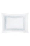 Matouk Ophelia Pillow Sham In Light Blue
