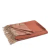 Matouk Paley Oversized Mongolian Cashmere Throw In Brown