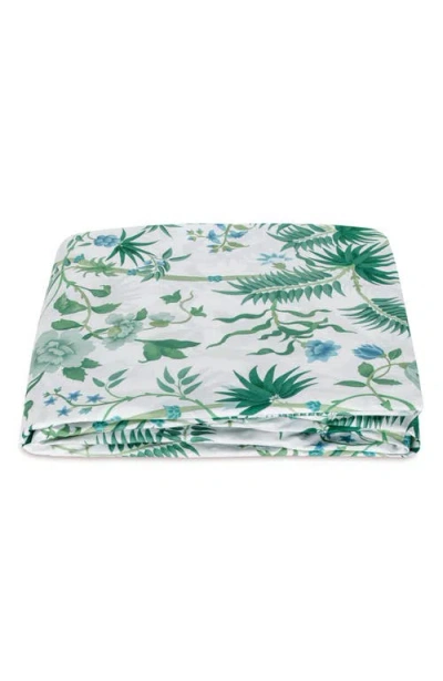 Matouk Palmyra 500 Thread Count Fitted Sheet In Green
