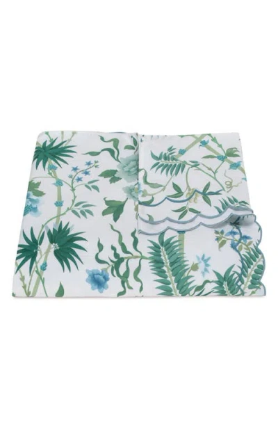 Matouk Palmyra Duvet Cover In Green