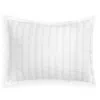 Matouk Panama King Sham In White
