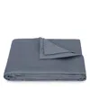 Matouk Petra Coverlet, Full/queen In Steel Blue