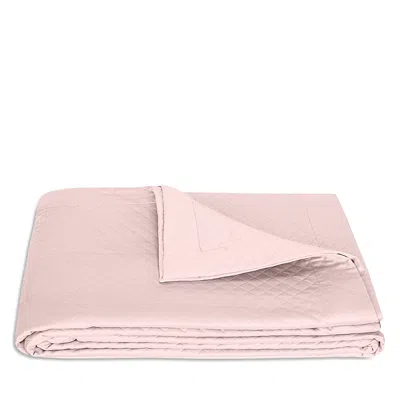 Matouk Petra Coverlet, Twin In Pink