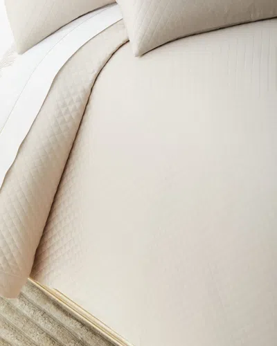 Matouk Petra King Coverlet In Neutral