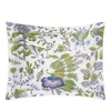 Matouk Pomegranate Linen Boudoir Sham In Green